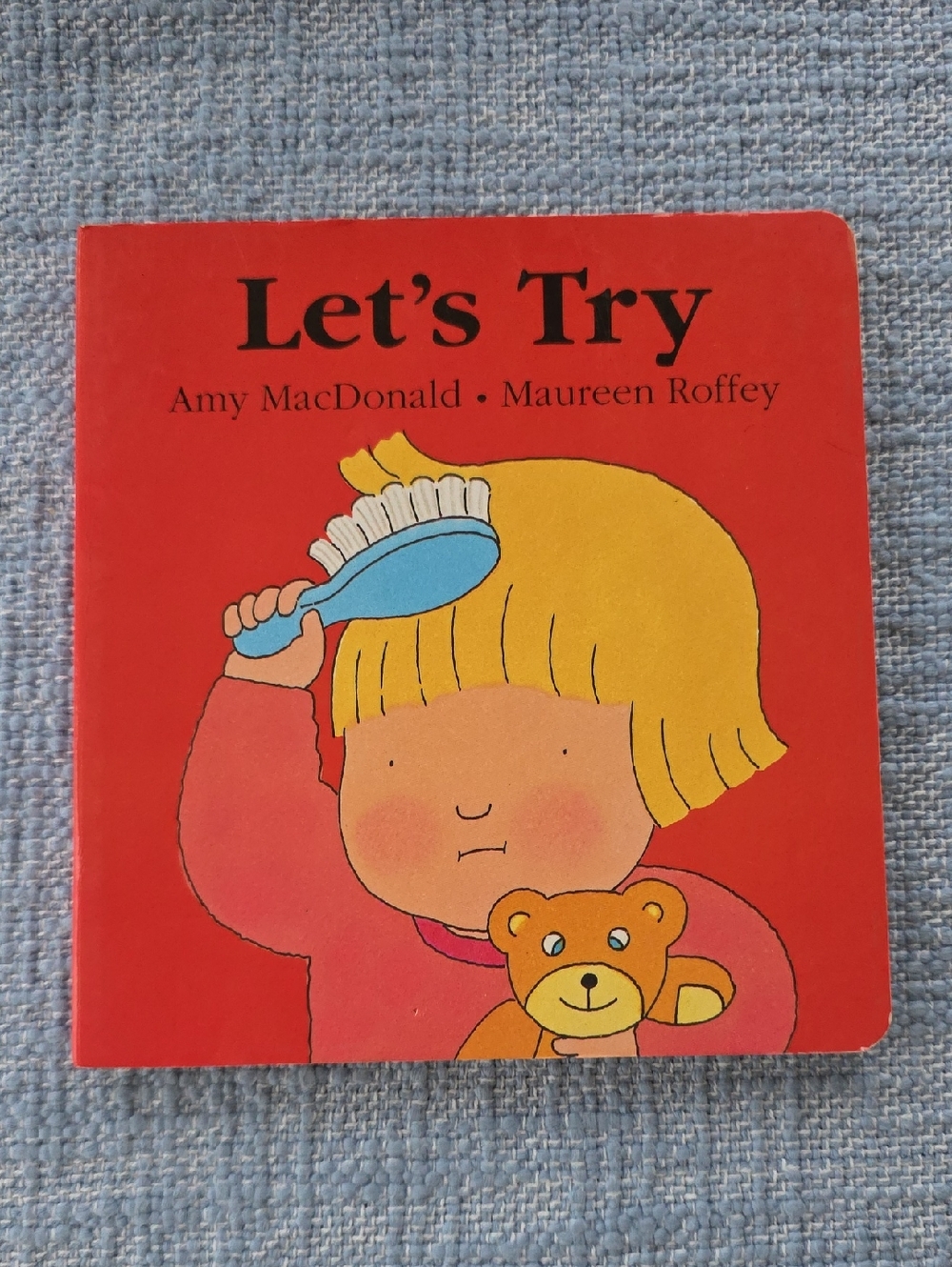 Let’s Try Board Book - Red Cover, Kids Toy